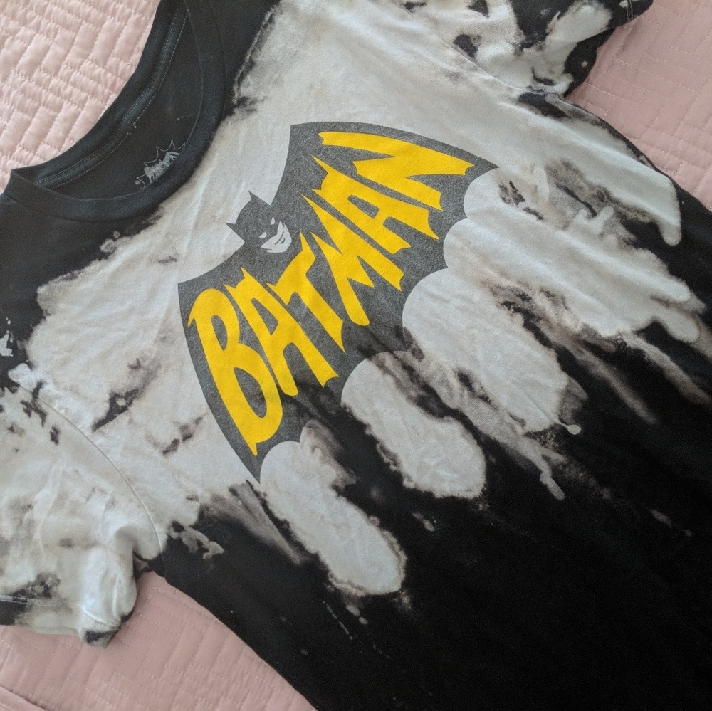 Batman Acid Wash Tee